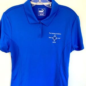 PUMA blue Golf shirt for women, size L